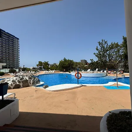 Paraiso Del Sur Tenerife -the Swimming Pool Is Under Reconstruction Costa Adeje (Tenerife)